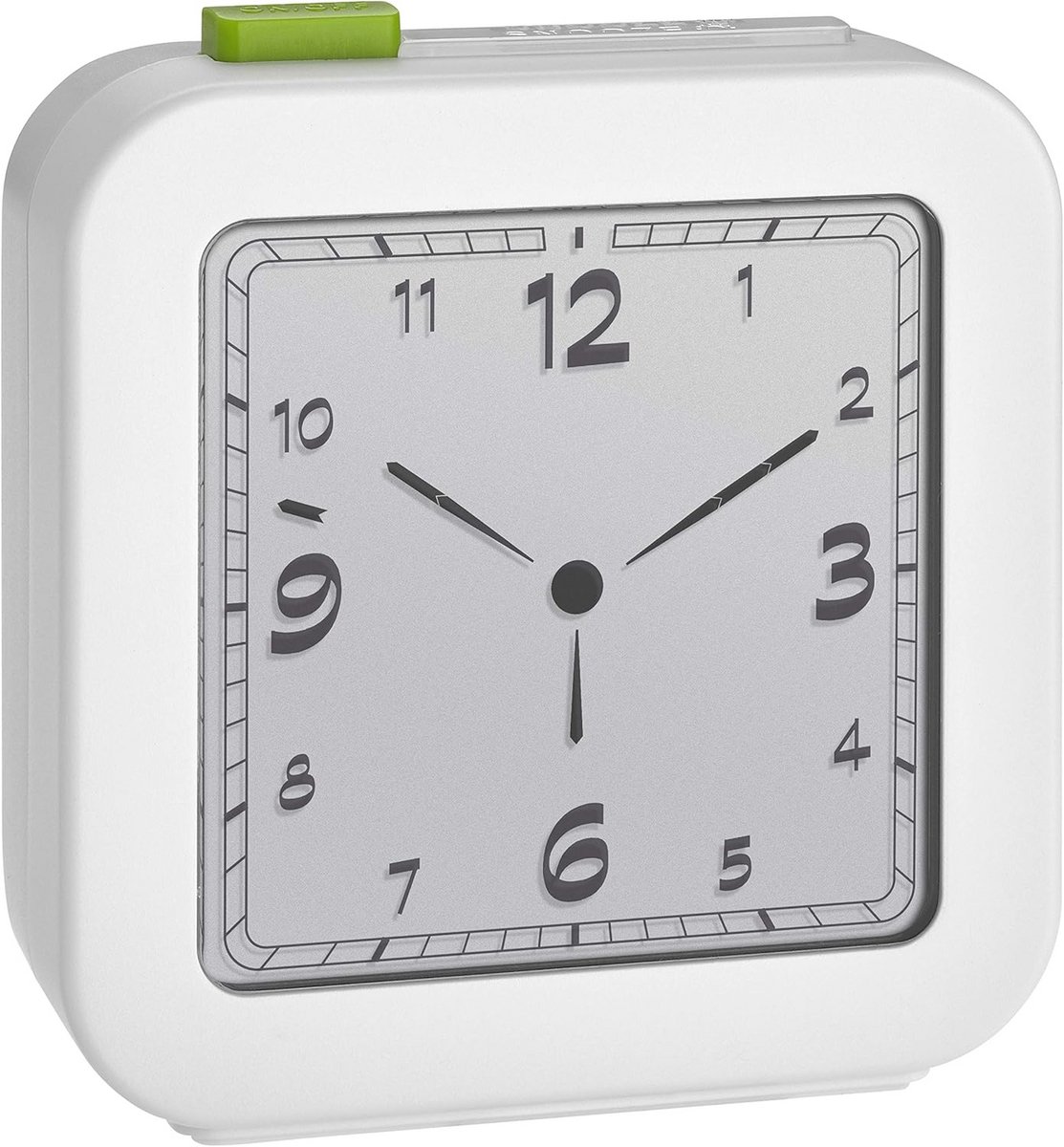 Digitale Reiswekker met Analoog Display en Snoozefunctie - Radiogestuurd Alarm met Achtergrondverlichting