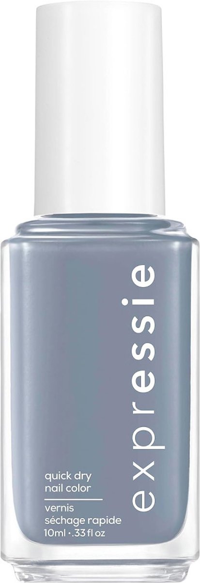 Goedkoopste essie - expressie - 340 air dry - blauw - sneldrogende nagellak - 10ml