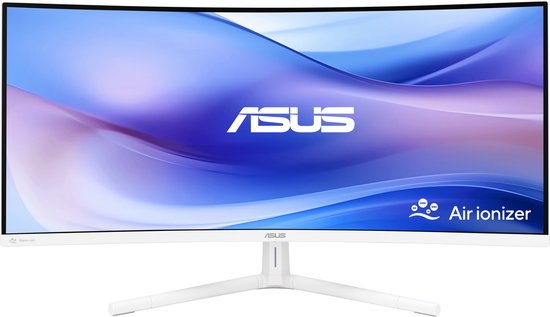 ASUS EyeCare VU34WCIP-W - QHD Ultrawide Monitor - Ingebouwde Air Purifier - USB-C 65W - 100hz - EPEAT Gold - 34 inch - ultrawide monitoren vergelijking