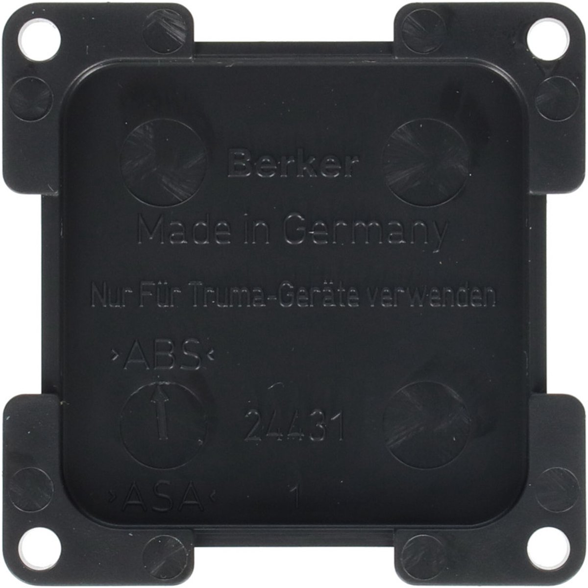 Berker Blindplaat Truma Element Antraciet Mat