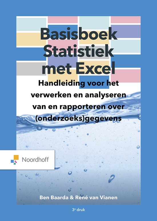 Basisboek Statistiek met Excel - cover