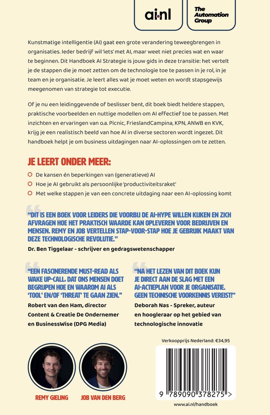 Handboek AI Strategie