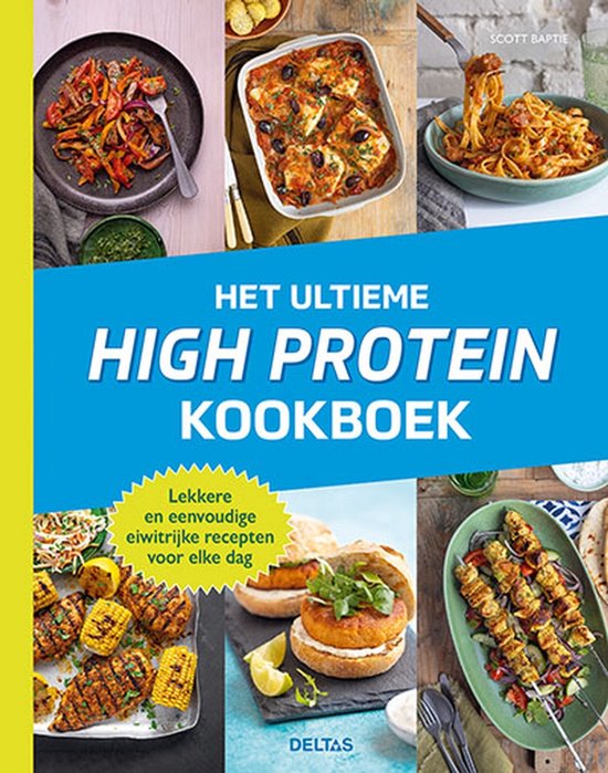 Deltas Kookboek het ultime high protein 1 Boek - cover