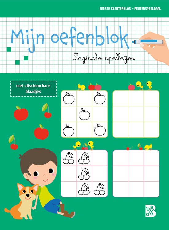 Oefenblokken 1 - Mijn oefenblok: Logische spelletjes (Eerste ... - cover