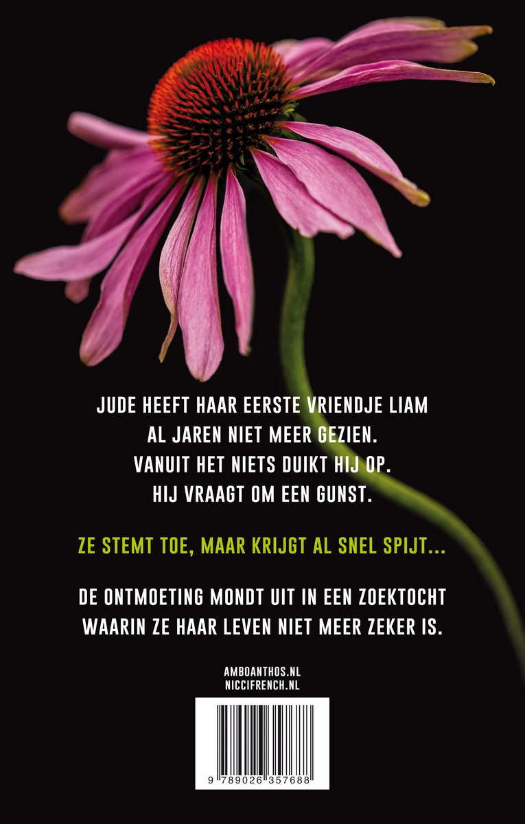 De gunst - back cover