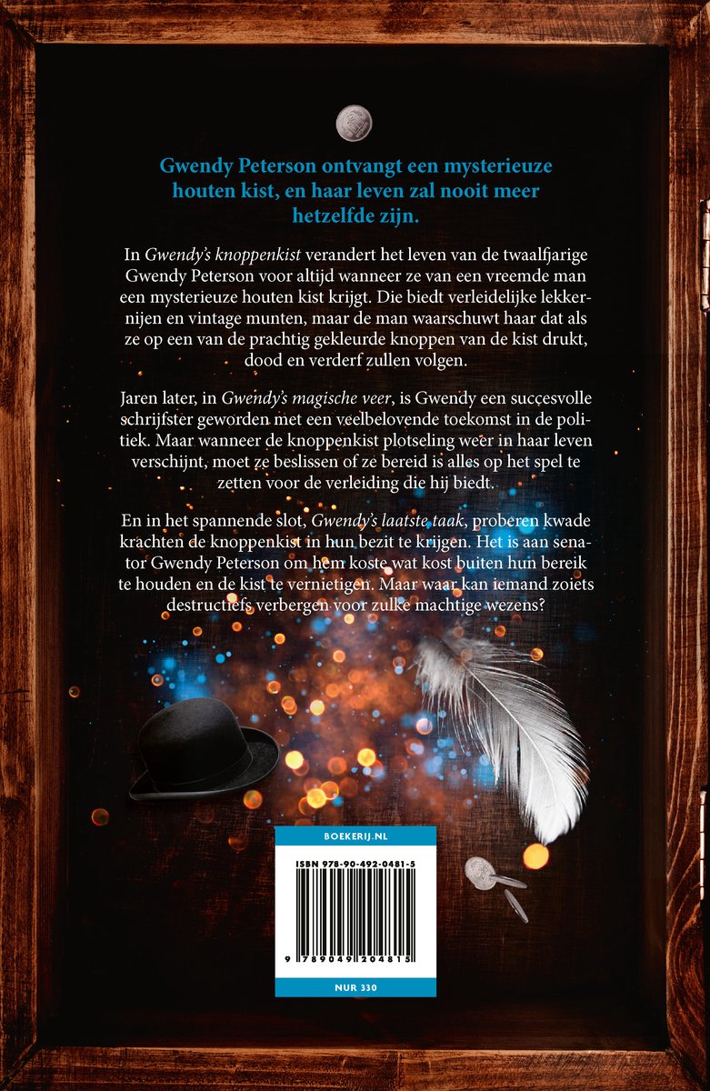 Gwendy-trilogie - back cover