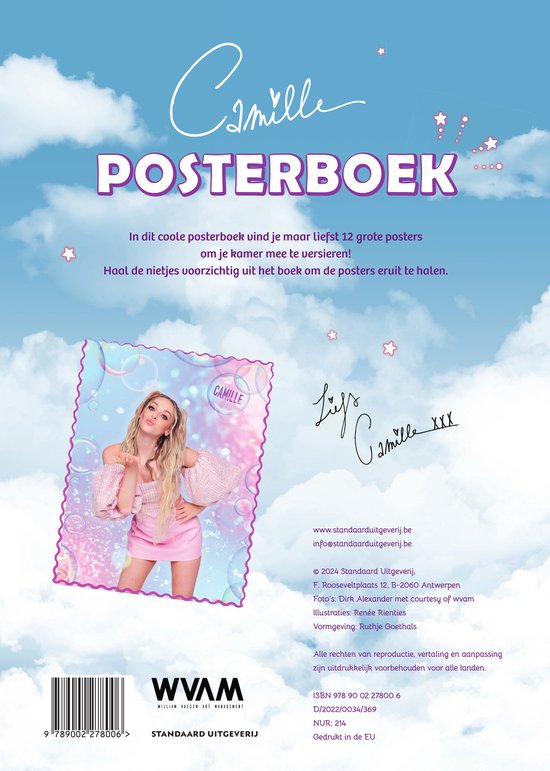 Camille 1 - Camille posterboek, Camille | 9789002278006 | Boeken | bol