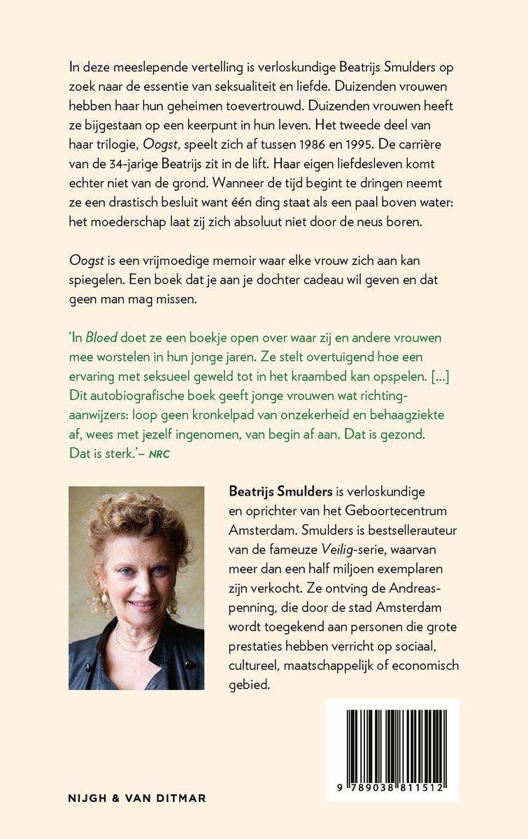 Een vrouwengeschiedenis 2 - Oogst - back cover