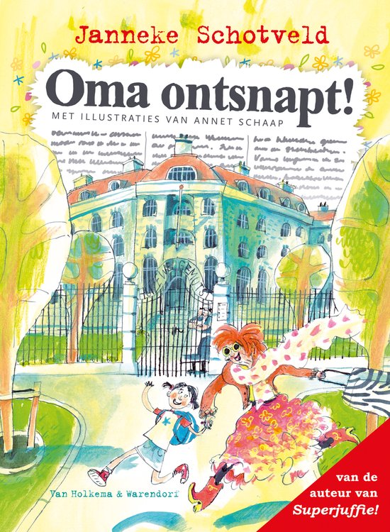 Oma ontsnapt! - cover