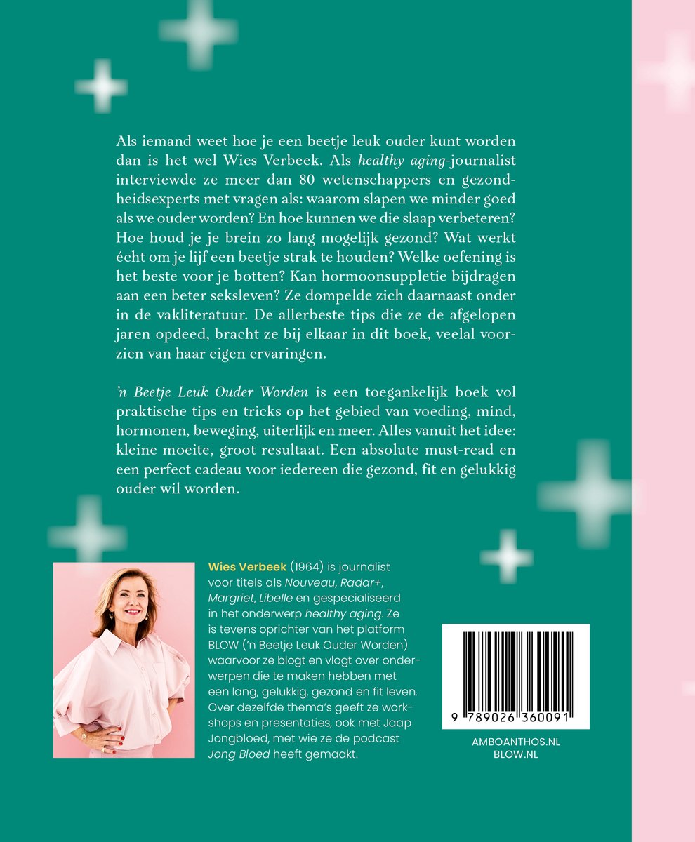 'n Beetje leuk ouder worden - back cover