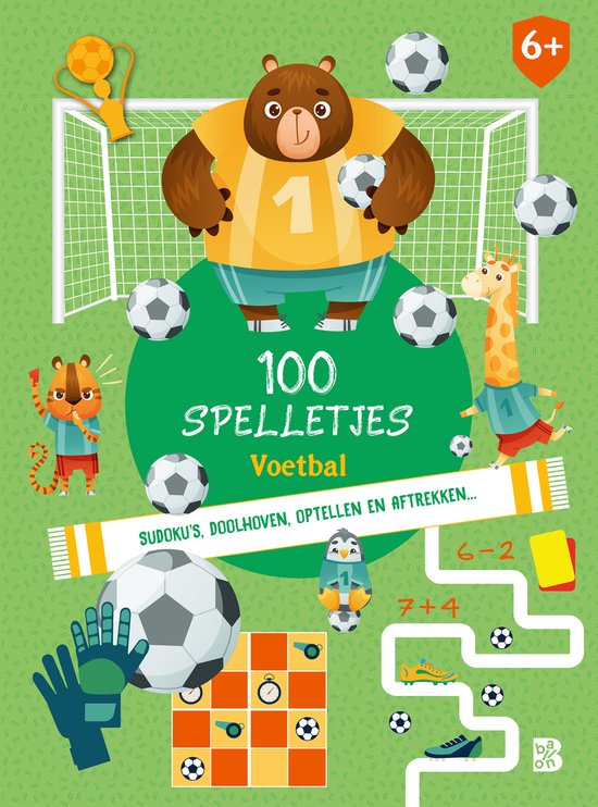 100 spelletjes 1 - 100 spelletjes Voetbal 6+