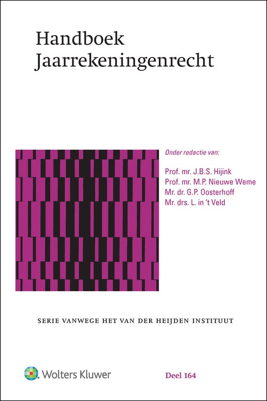 Serie vanwege het van der Heijden instituut 164 - Handboek J ... - cover