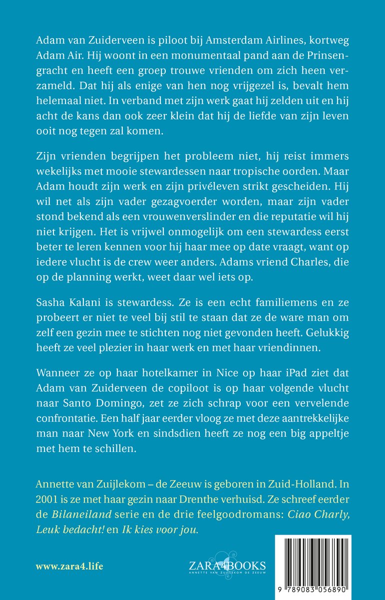 Vlieg met me mee - back cover