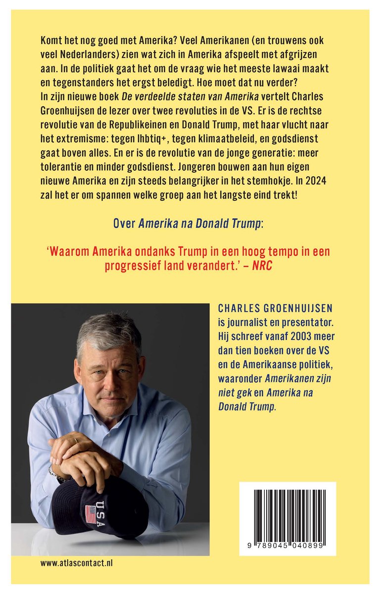 De verdeelde Staten van Amerika - back cover