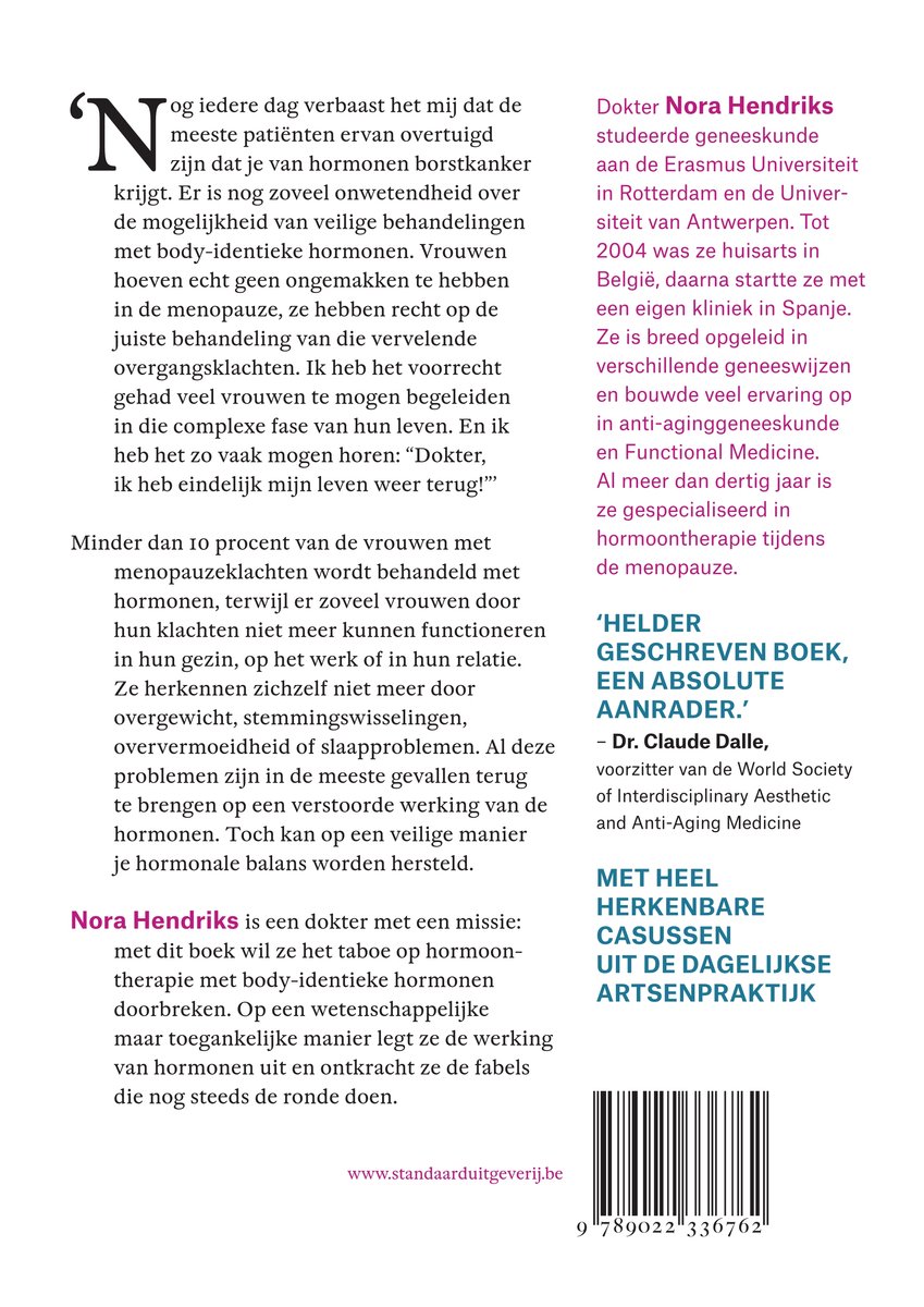 Het menopauzetaboe - back cover