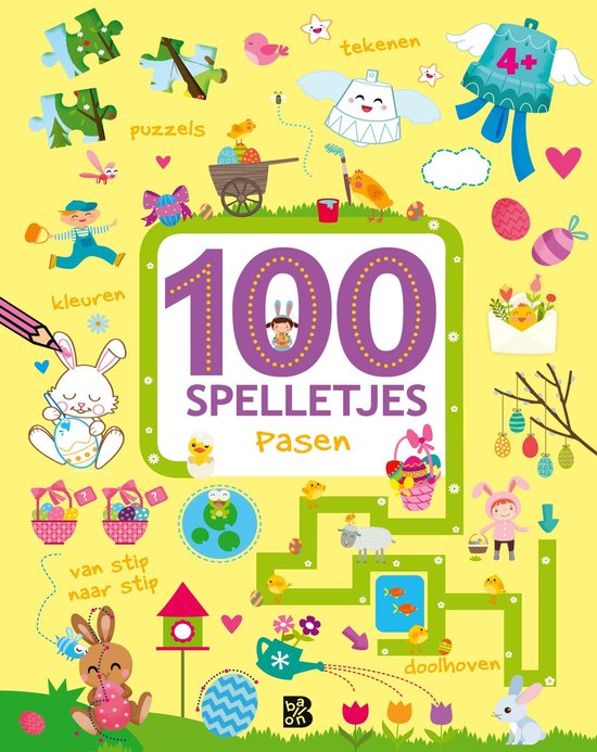 100 spelletjes - Pasen - cover