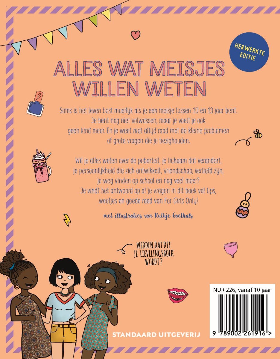 For Girls Only! - Alles wat meisjes willen weten - back cover