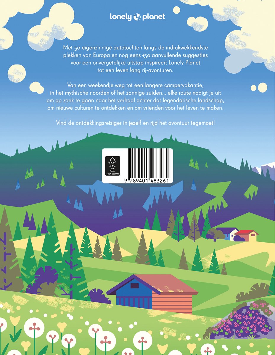 Mythische Autotochten in Europa - back cover