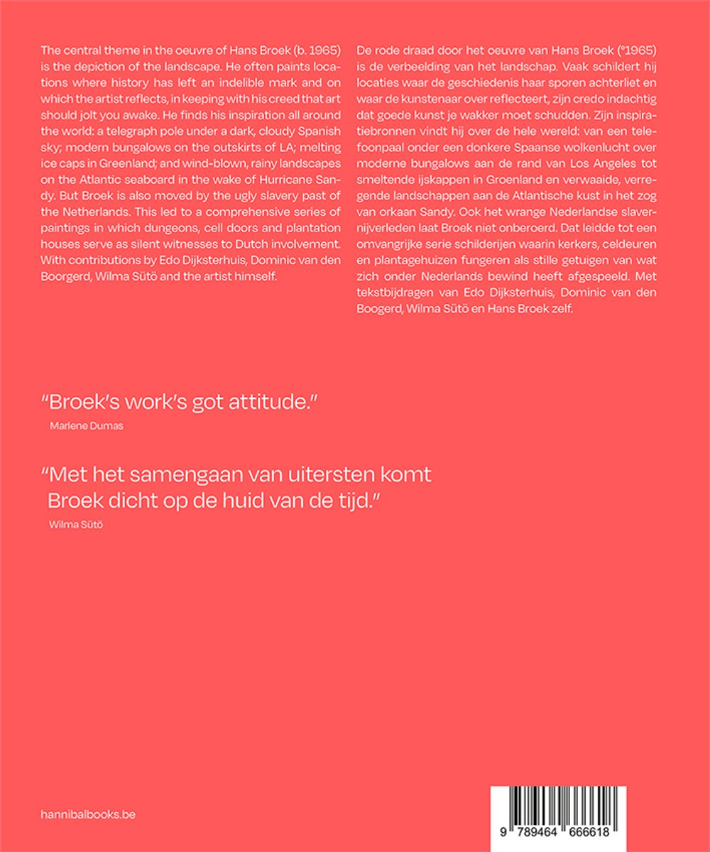 Hans Broek - back cover