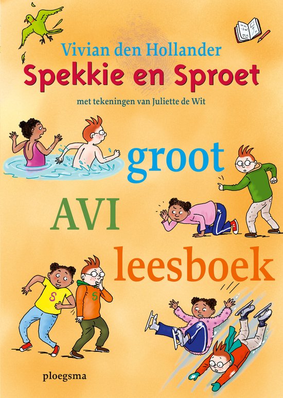 Spekkie en Sproet - Spekkie en Sproet groot AVI leesboek - cover