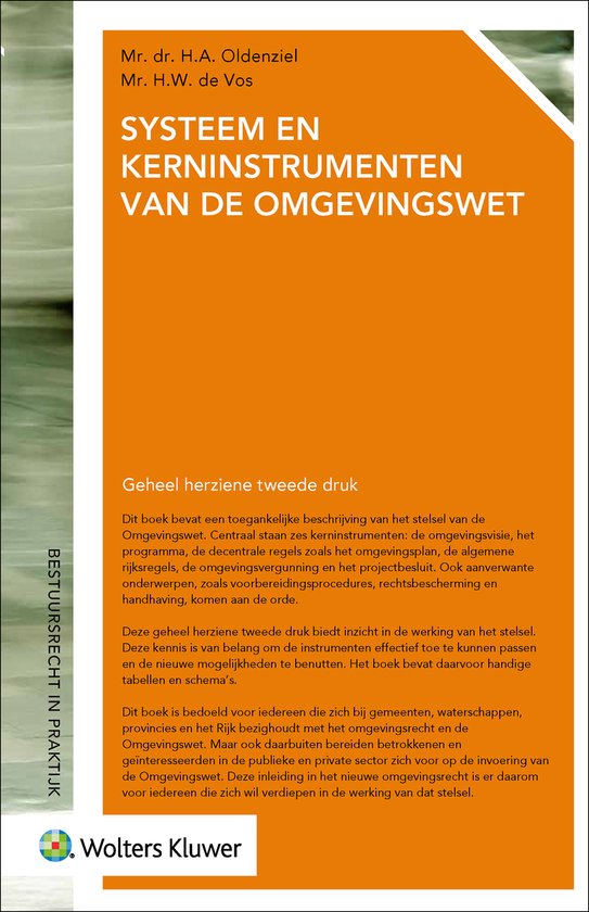 Systeem en kerninstrumenten van de Omgevingswet - cover