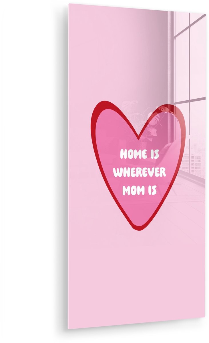 Quote - Moeder - Roze