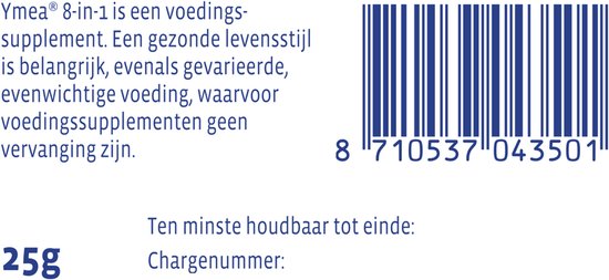 Ymea Overgang 8 in 1 - Voedingssupplement overgang - Overgang producten - Ondersteunt bij 8 overgangsverschijnselen - 64 capsules