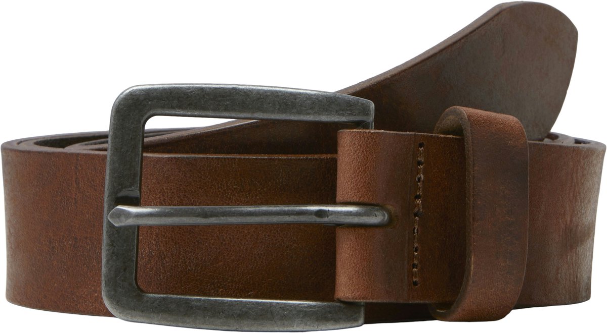 JACK & JONES leren riem JACROCK zwart | wehkamp