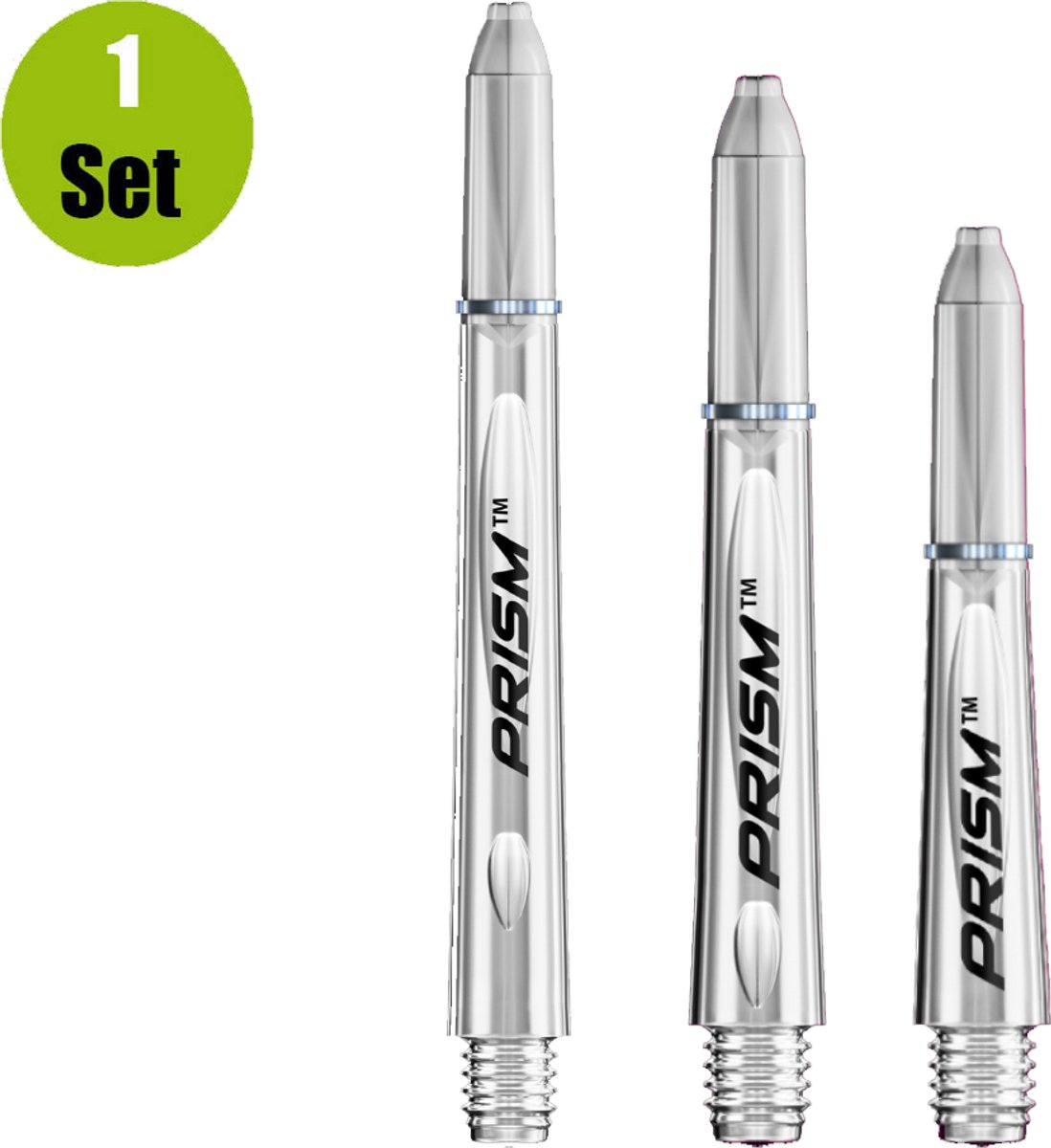 Winmau Prism Shaft Clear - Dart Shafts X-Short