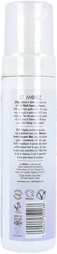St. Moriz Professional tanning mousse dark zelfbruiner