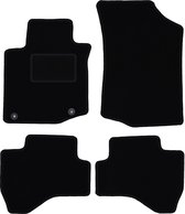 Zwarte veloursmatten voor: Peugeot 107 hatchback (2005-2014)