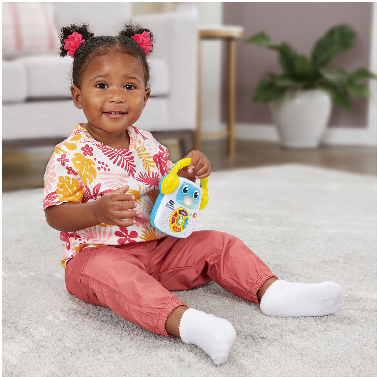 Vtech Baby Mijn Eerste Muziekspeler - Interactief Speelgoed - Incl. 23 Melodietjes & 9 Gezonden Liedjes - Cadeau - Vanaf 9 Maanden — afbeelding 6