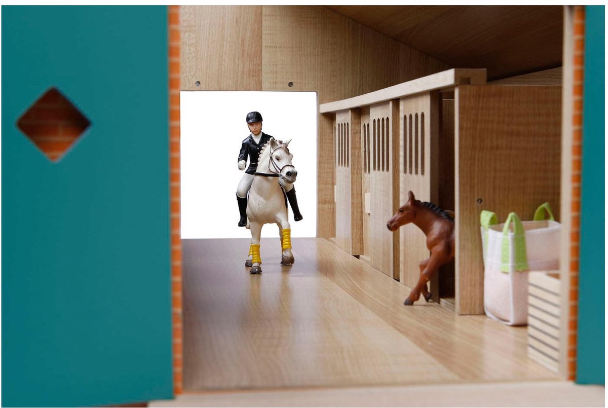 Kids Globe Paardenstal met 7 boxen, 1:24 — afbeelding 7