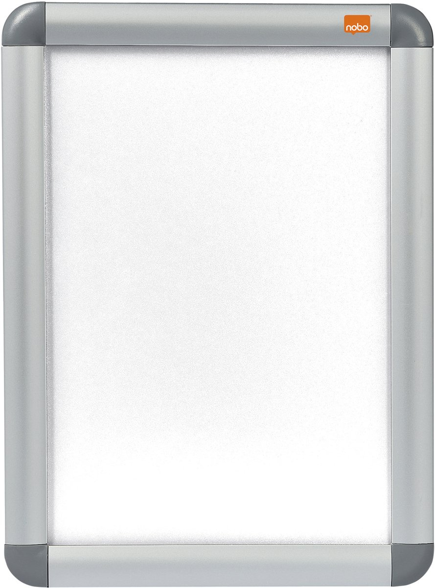 Kliklijst nobo essence a4 aluminium | 5 stuks