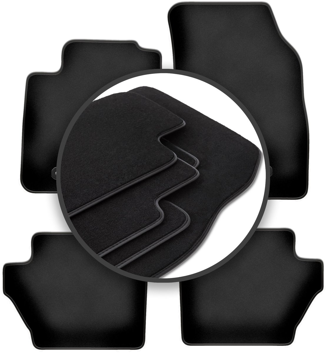 Premium automatten voor: Mazda 2 II hatchback (2007-2015)