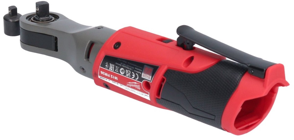 Milwaukee M12 FIR38-0 12V Li-Ion accu Subcompactratelsleutel body - 3/8" - koolborstelloos thumbnail 5