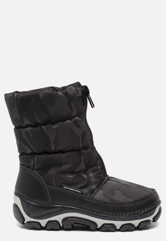 Antarctique - Bottes d'hiver avec fermeture éclair pour enfants - AN 120 - Anthracite - taille 27-28EU