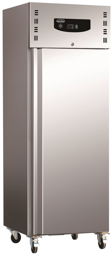 Combisteel Koelkast - 630L 2/1 GN - RVS - +2°C/+8°C - Statisch + Ventilator - Wielen - 680x810x2010mm - Horeca Koelkast