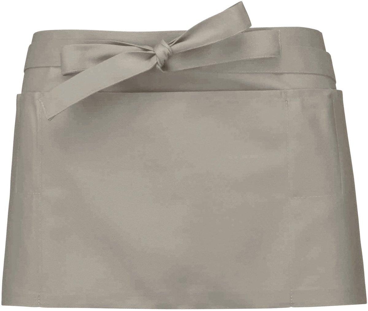 Schort/Tuniek/Werkblouse Unisex One Size Kariban Beige 65% Polyester, 35% Katoen