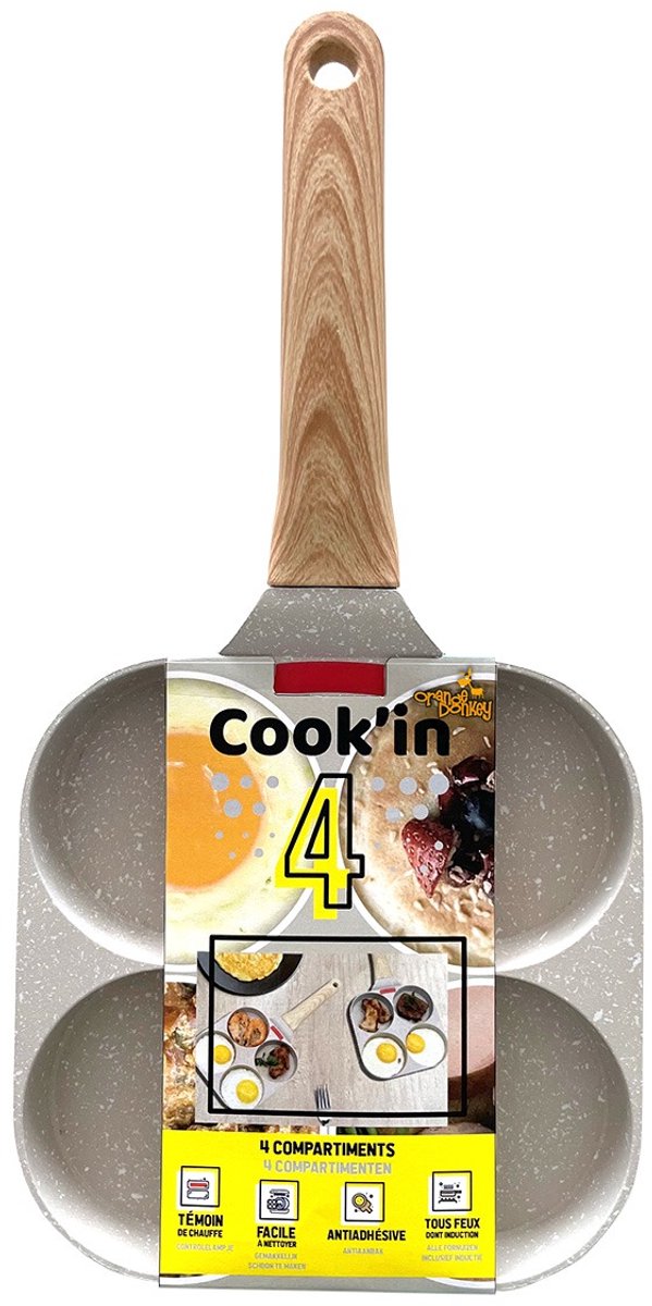 Wonderpan Koekenpan,Pannekoekenpan en ideaal voor eieren