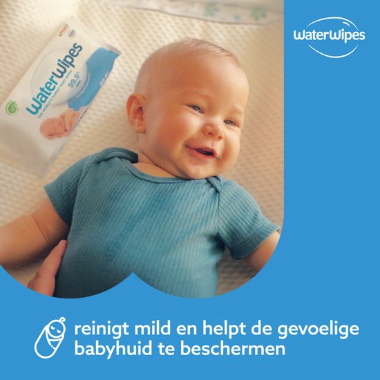 WaterWipes Billendoekjes Bio - 12 x 60 stuks - 720 doekjes