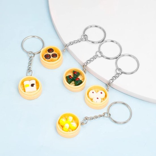 Key Chain Rings Crafts 25mm Key Chain Rings - 100 stuks met Split Ring en Chain voor DIY Key ...