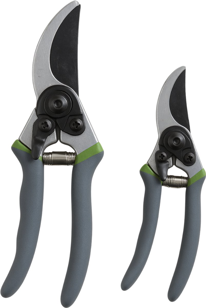 Kinzo Tuinschaar Set - 2 Stuks - Snoeischaar voor Takken en Struiken