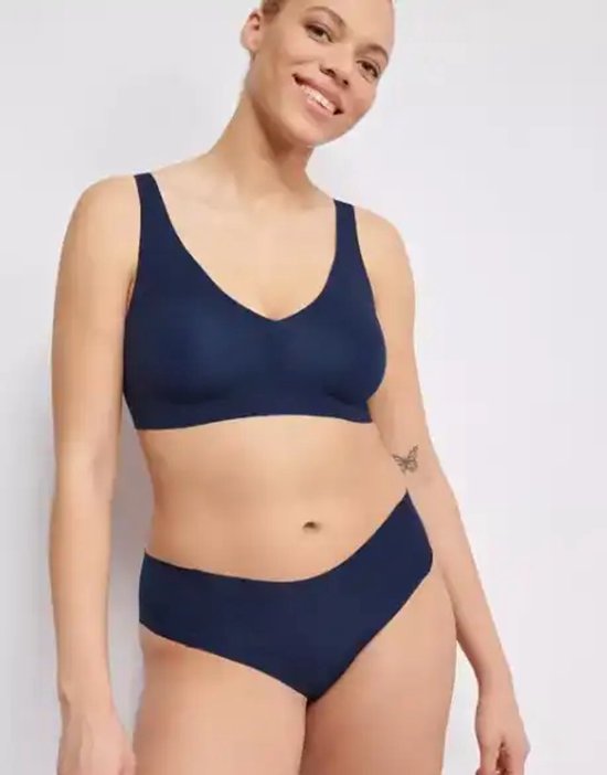 Sloggi Zero Feel Bralette rembourrée 2.0 - Soutien-gorge sans couture - XXL - Crème