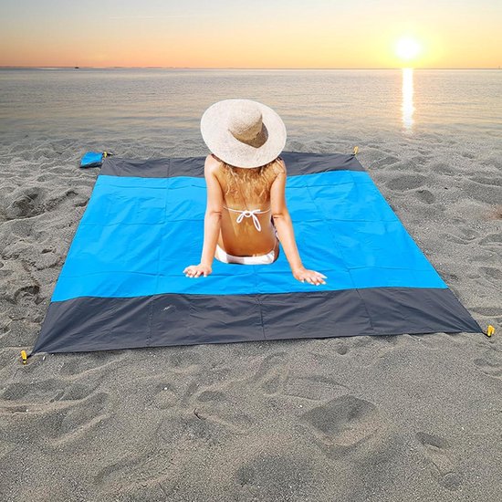 Wekapo Stranddeken, zandbestendige, zandvrije, waterdichte, extra