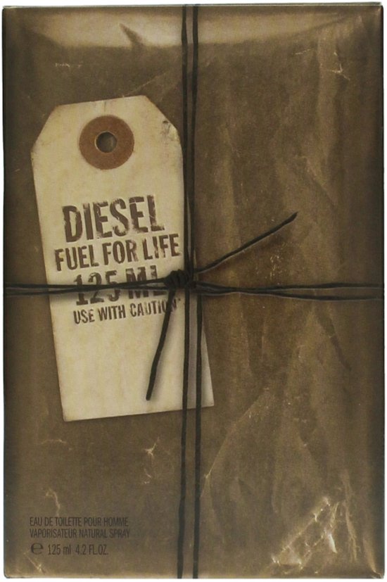 Diesel Fuel for Life - Eau de toilette voor heren met houtachtige noten - 125ml