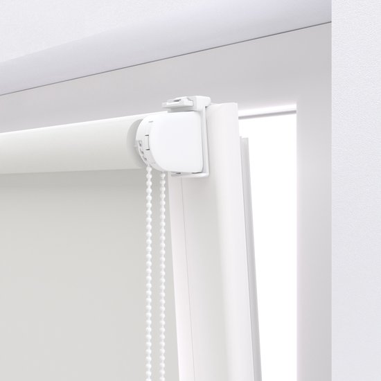 Sonello Verduisterend rolgordijn Klemmfix zonder boren 85cm x 100cm Zwart Klemmfix rolgordijnen met zijkoord voor ramen en deuren klemrolgordijn zonwering ondoorzichtig verduistering Easyfix