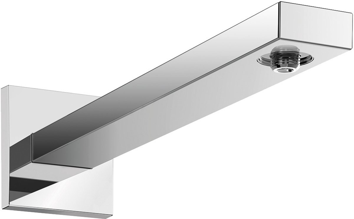 Hansgrohe Douche-arm Square - 38 - 9 cm - hoogglans chroom