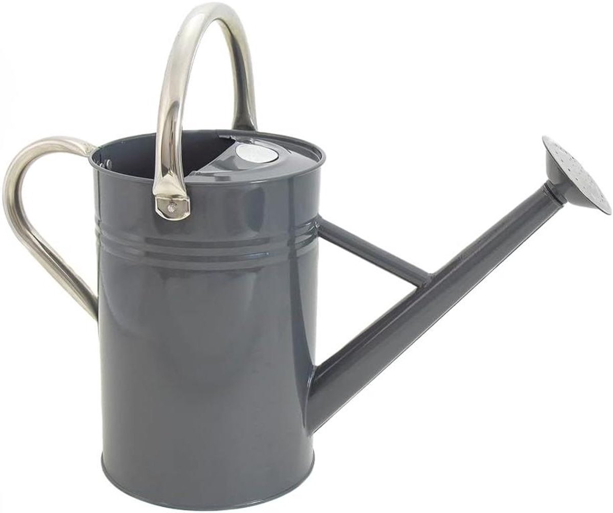 Gieter van verzinkt staal 45 l Cool Grey - roestbestendig klassiek tuingereedschap
