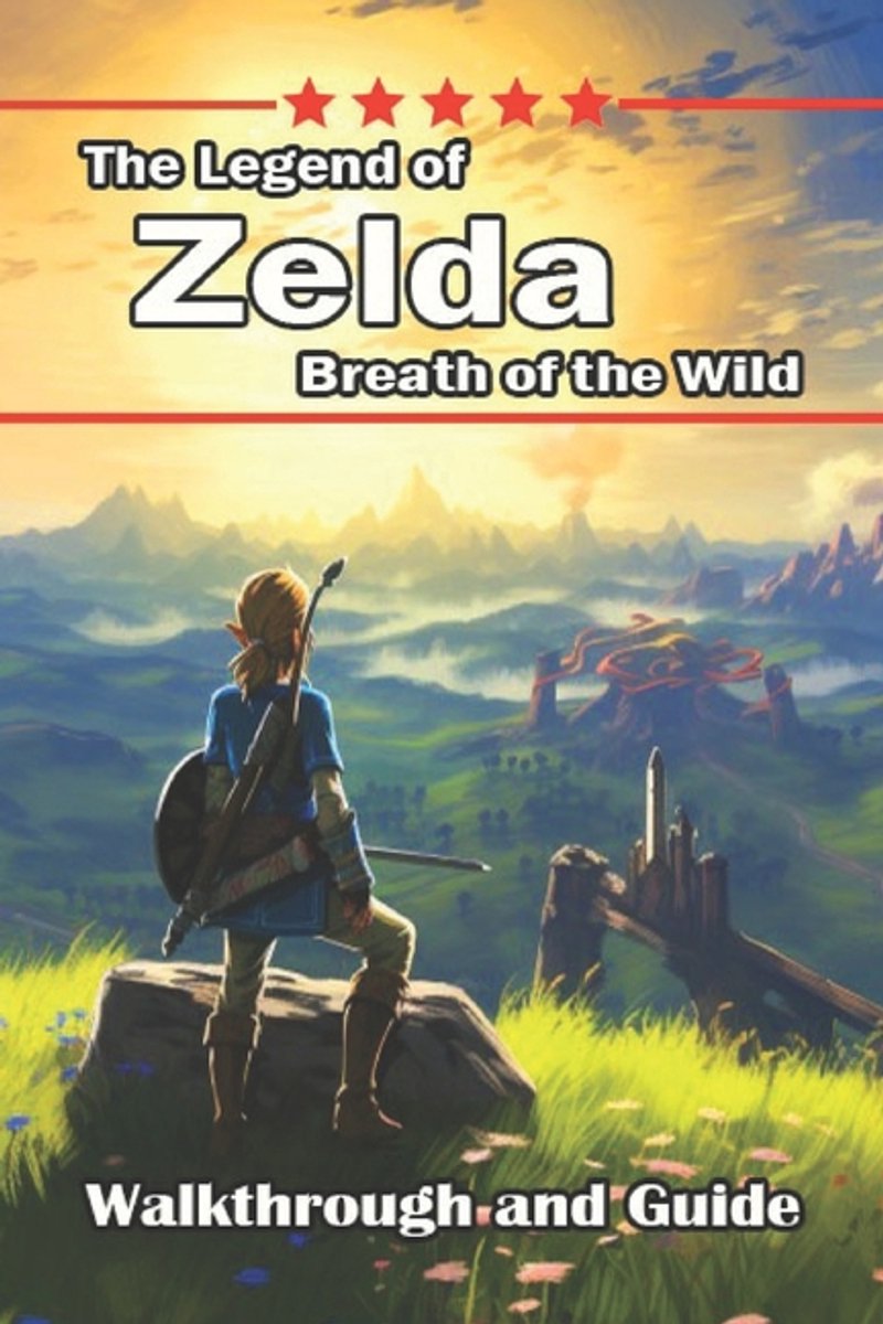 Omslag van Game Guide Book for The Legend of Zelda Breath of the Wild [Full Updated]